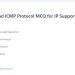 ARP,RARP and ICMP MCQ