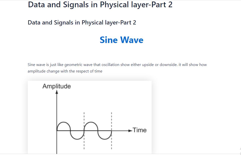 Data and signal