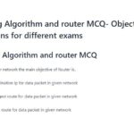 Routing algorithm MCQ