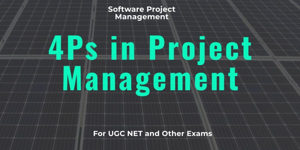 4Ps in Project Management