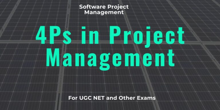 4Ps in Project Management