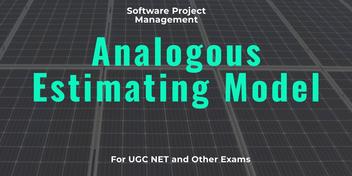 Analogous Estimating Model