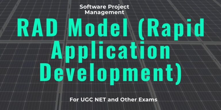 RAD Model (Rapid Application Development)