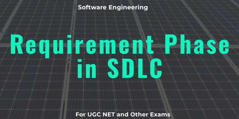 Requirement Phase in SDLC