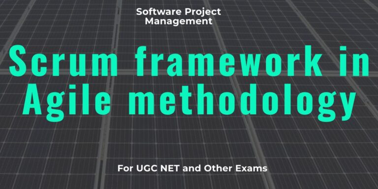 Scrum framework in Agile methodology