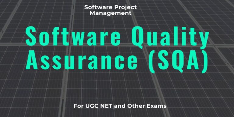 Software Quality Assurance (SQA)