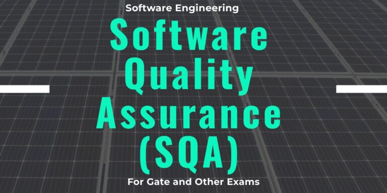 Software Quality Assurance (SQA)