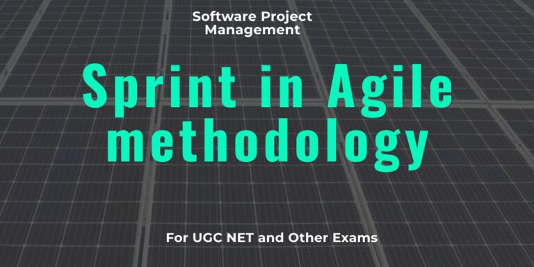 Sprint in Agile methodology