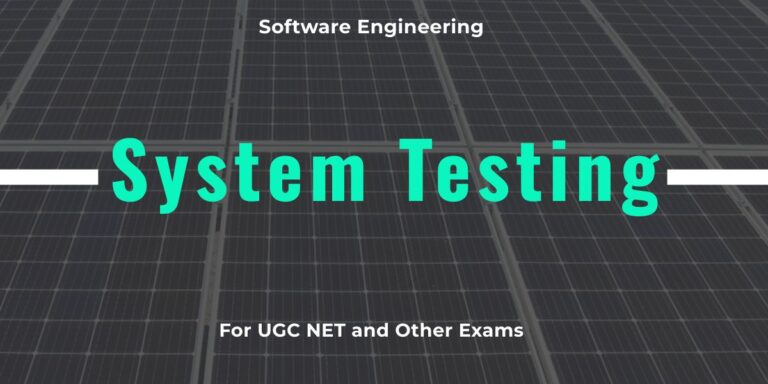 System Testing
