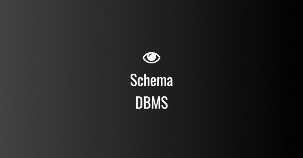 Schema in DBMS