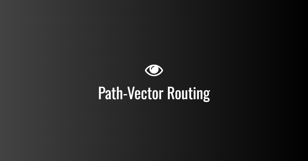 Path-Vector Routing