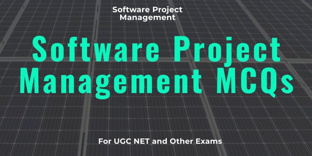 software project management MCQs