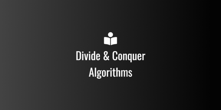 Divide & Conquer
