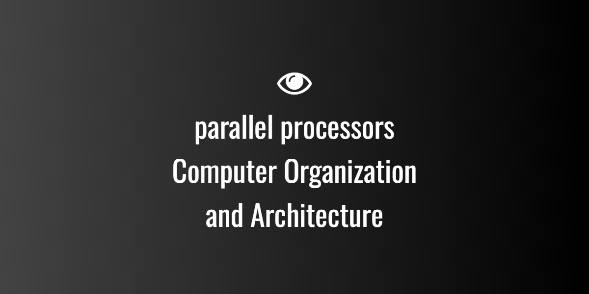 parallel processors