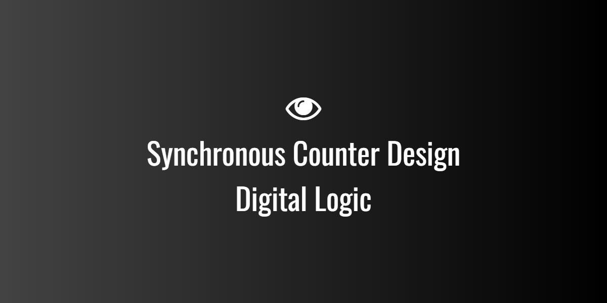 Synchronous Counter Design