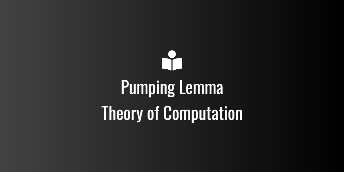 Pumping Lemma