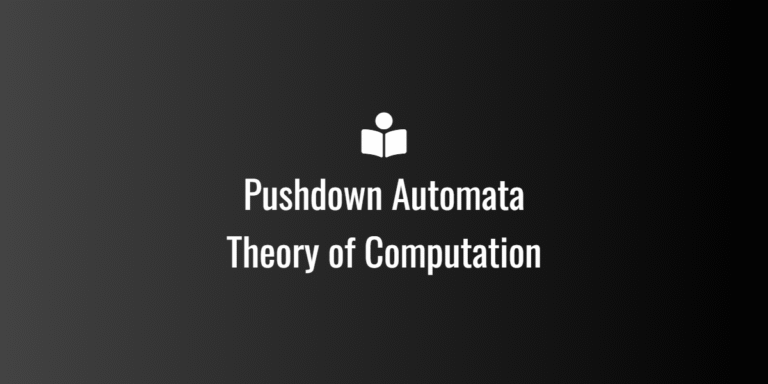 Pushdown Automata