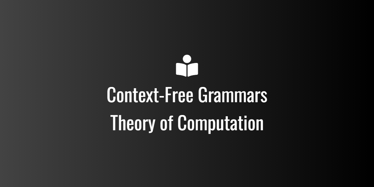 Context-Free Grammars