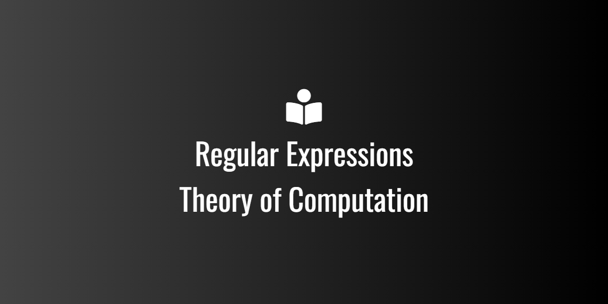Regular Expressions